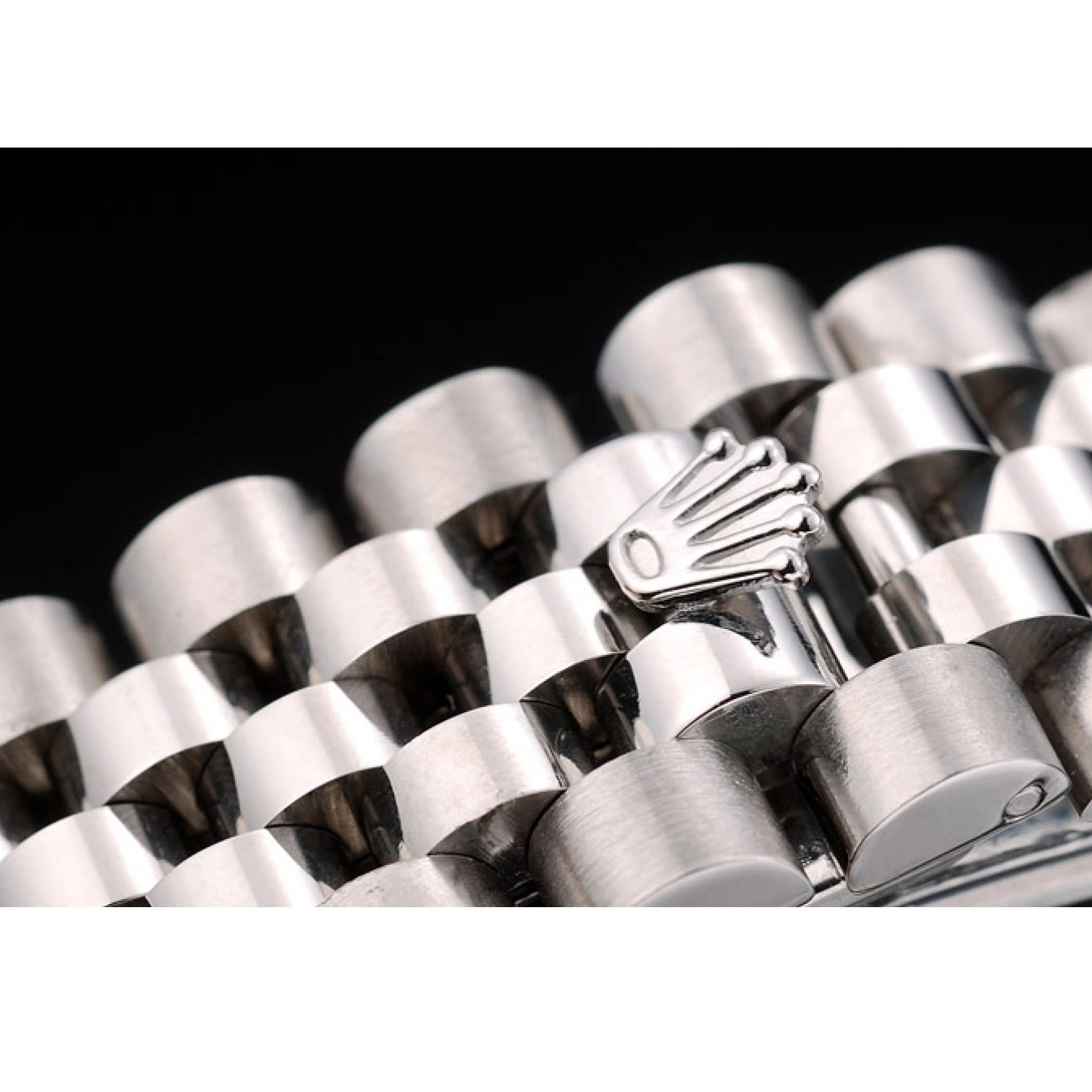 AAA replica watch Stainless Swiss Steel Silver Rolex DateJust 41996 Dial Ribbed Bezel 0713